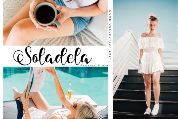 Belladeya Font Poster 4