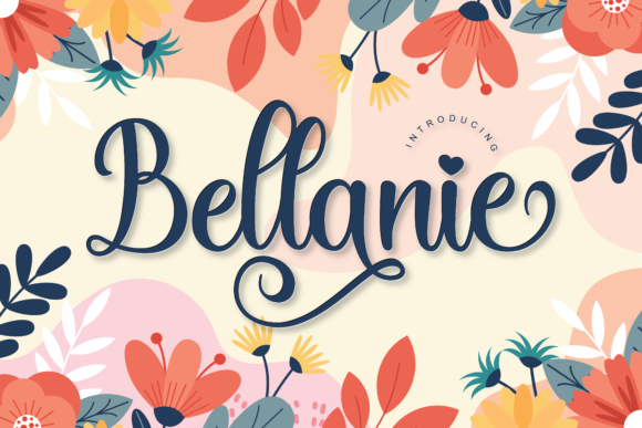 Bellanie Font Poster 1