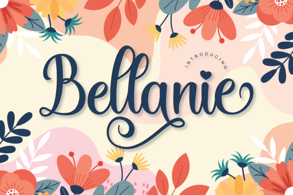 Bellanie Font Bellanie Font Poster 1
