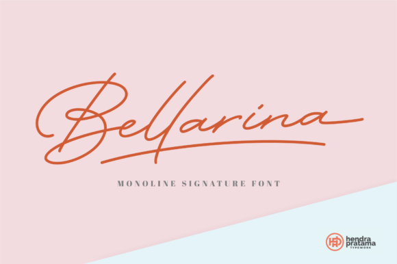 Bellarina Font Poster 1
