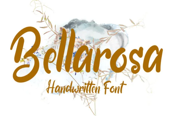 Bellarosa Font Bellarosa Font Poster 1