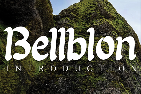 Bellblon Font Poster 1