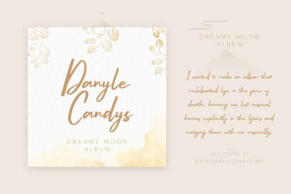 Belle Amour Font Poster 8