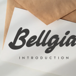 Bellgia Font Poster 1