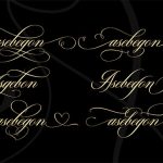 Bellisa Script Font Poster 6