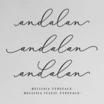 Bellisia Font Poster 2