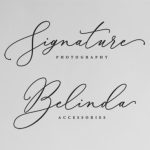 Bellisia Font Poster 3