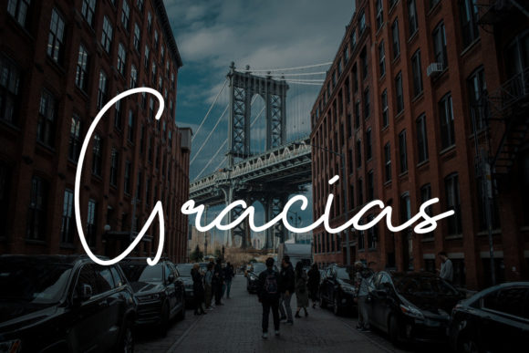 Bellissimo Font Poster 7