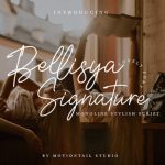 Bellisya Signature Font Poster 1