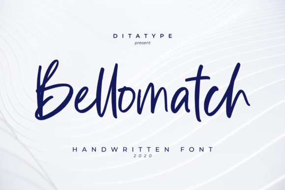 Bellomatch Font Poster 1