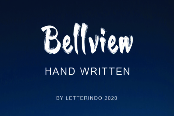 Bellview Font Poster 1