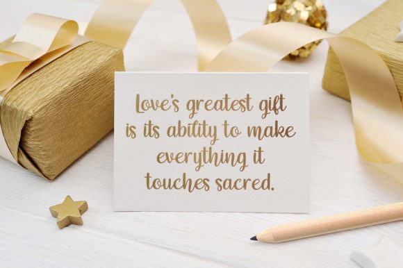 Belove Font Poster 5