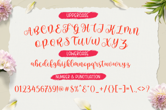 Beloved Hearts Font Poster 2