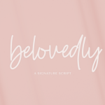 Belovedly Font Poster 1