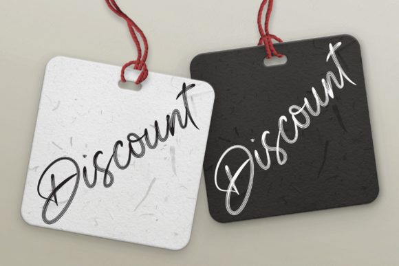 Beltanira Signature Font Poster 2