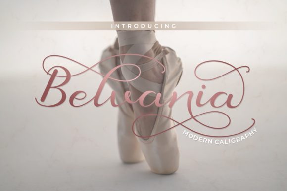 Belvania Font Poster 1