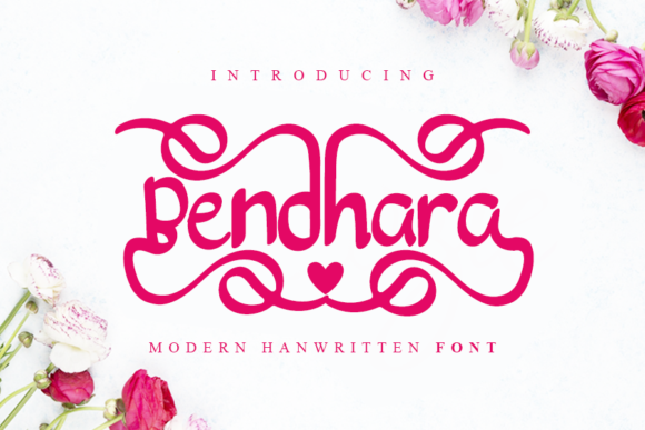 Bendhara Font Poster 1