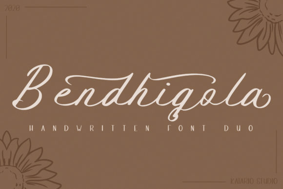 Bendhigola Font Poster 1