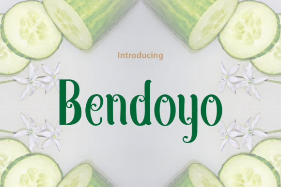 Bendoyo Font Poster 1