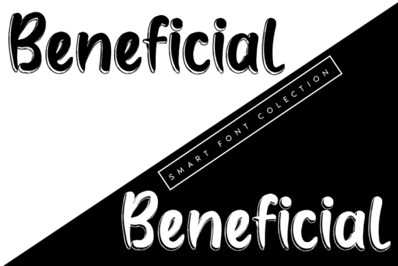 Beneficial Font Poster 2