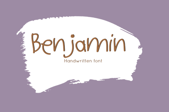 Benjamin Font Benjamin Font Poster 1