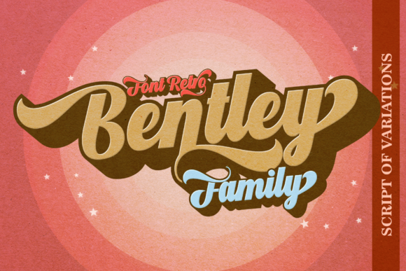 Bentley Font Poster 1