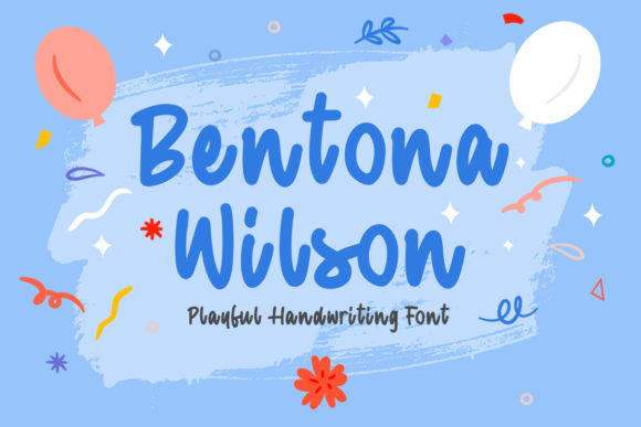 Bentona Wilson Font Poster 1