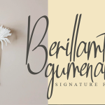 Berillamtia Font Poster 1