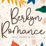 Berkyn Romance Font Poster 1