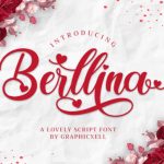 Berllina Font Poster 1