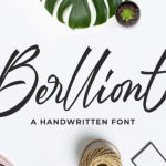 Berlliont Font Poster 1