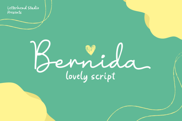Bernida Font Poster 1
