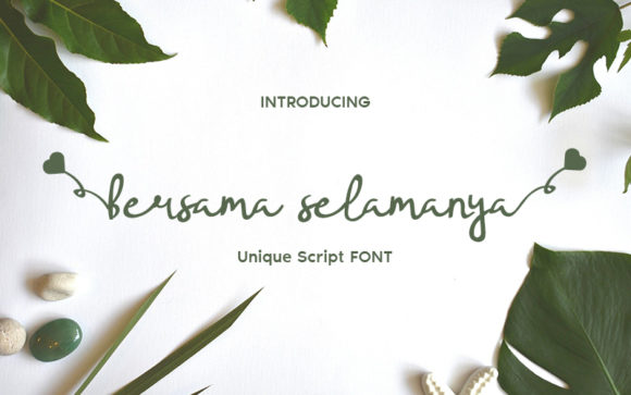 Bersama Selamanya Font Poster 1