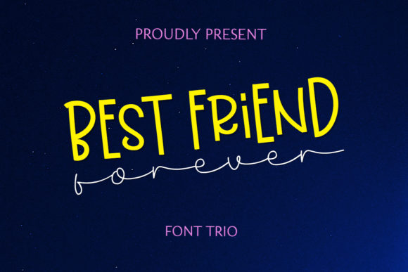 Best Friend Forever Font Poster 1