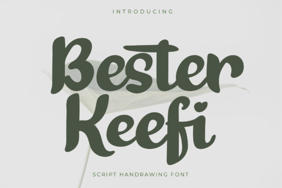 Bester Keefi Font Poster 1