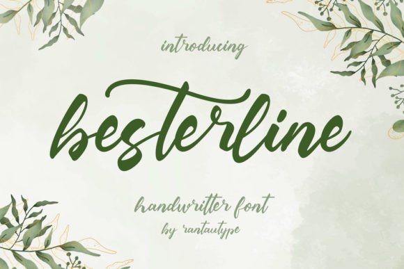 Besterline Font Poster 1