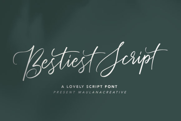 Bestiest Script Font Poster 1