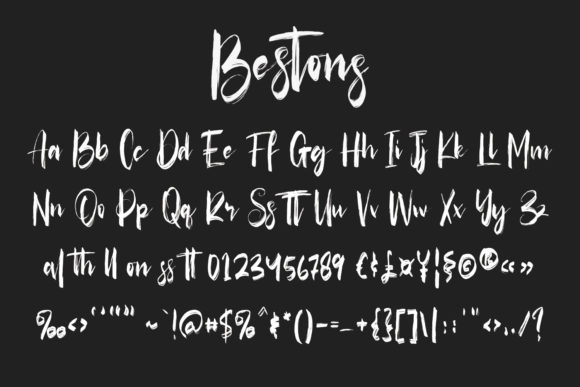 Bestons Font Poster 6