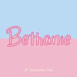 Bethanie Font Poster 1