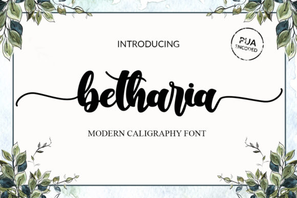 Betharia Font