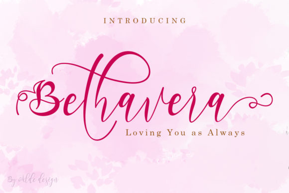 Bethavera Font