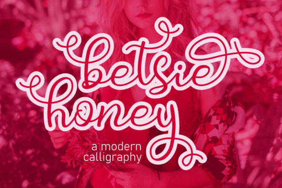 Betsie Honey Font Poster 1