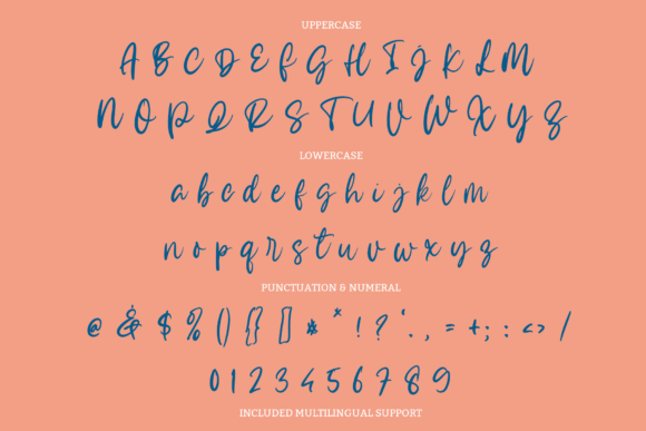 Betsy Bailey Font Poster 6