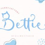 Bettie Font Poster 1