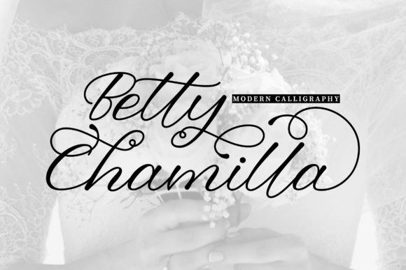 Betty Chamilla Font Poster 1