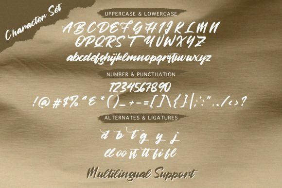 Betty Finty Font Poster 14