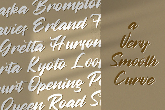 Betty Finty Font Poster 5