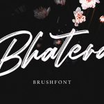 Bhatera Font Poster 1
