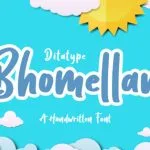 Bhomellan Font Poster 1