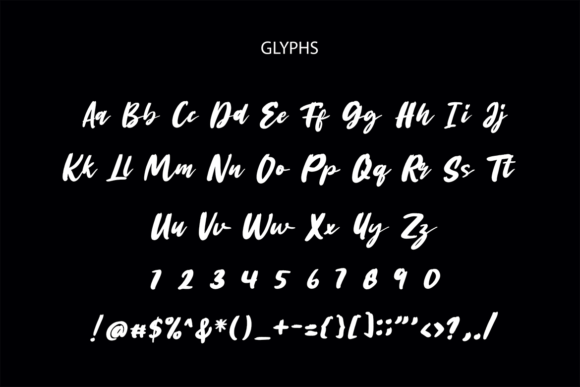 Bianty Font Poster 6